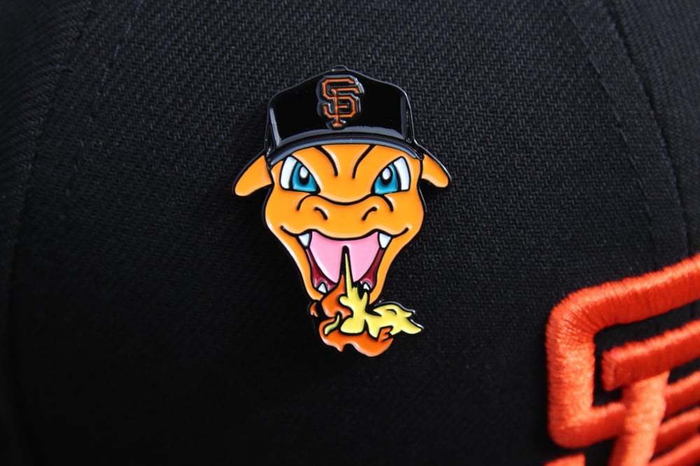 Image of Charizard SF Giants Pin