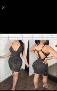 BodyCon V-neck backless Dress