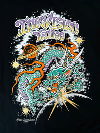 Image 1 of Cosmic Dragon Inkvison T-shirt