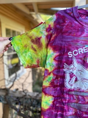 Image of MEDIUM Scream Into The Void Tie Dye Shirt