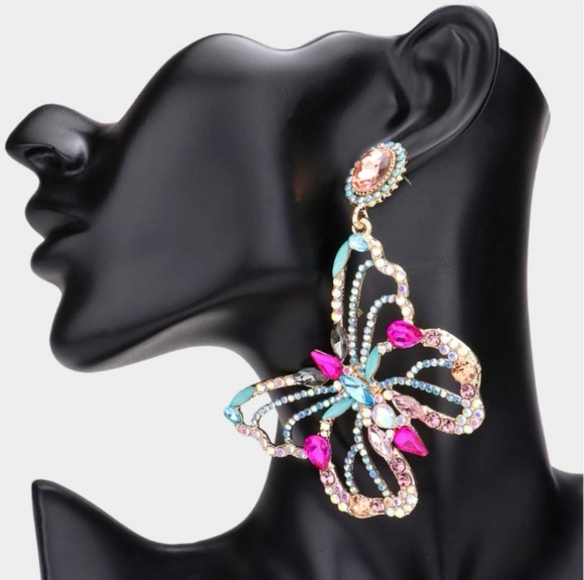 Image of Butterfly Earrings 