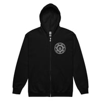 Image 2 of Banishment Sigil zip hoodie