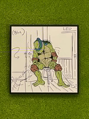 Image of 3" Leo Sketch Pin