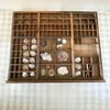 Antique Oak Typeset Tray