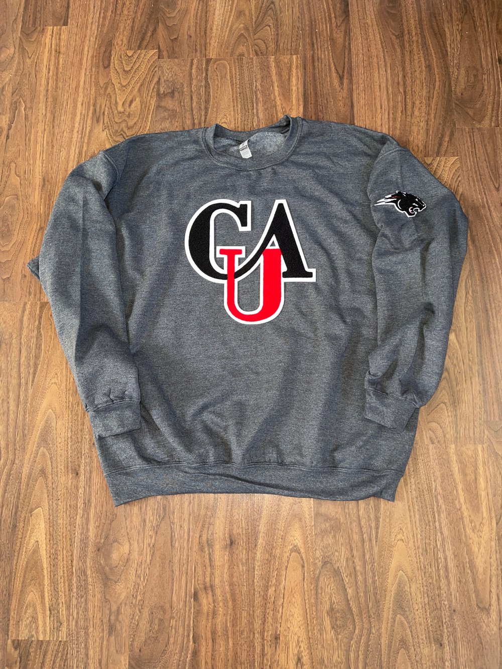 CLARK ATLANTA UNIVERSITY CAU PATCH SWEATSHIRT