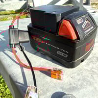 Image 7 of Milwaukee M18 Battery Adapter With Fuse For DIY Use
