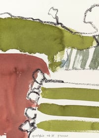 Image 2 of Godolphin unframed original watercolour with oilbar 