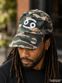 Image 4 of Zodiac Dad Hat - Custom Colors