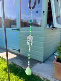Image 2 of Emerald Green Sun Catcher