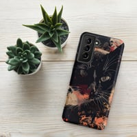 Image 19 of Colorful Black Cat Painting Tough case for Samsung®