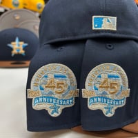 Image 2 of New Era 59Fifty Night Shift Navy Tiramisu 