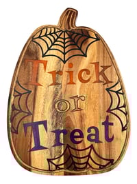 Image 1 of Trick or Treat Pumpkin Board