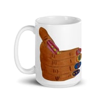 Image 3 of Fancy Tips Coffee Mug (Cocoa)