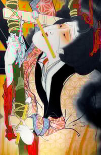 Image 4 of “Oshichi”  - hanging scroll 