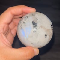 Image 1 of Rainbow Moonstone Sphere 🌈