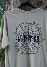 Image 3 of LET IT GO- tan t shirt