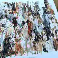 Image 2 of Fox & Hounds - 30x30cm Giclee Print