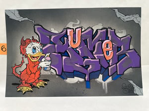 Image of Huey Helloween Vandal Print ***Embellished** 11 x 17