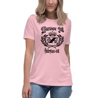 Image 24 of Marlowe Ink Logo Women's Relaxed T-Shirt