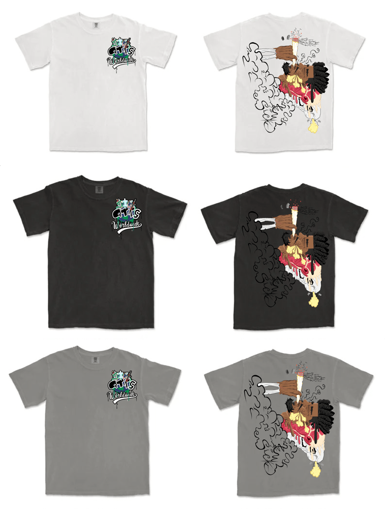 Image of SICK❌QTRS🌍  “Who’s Smokin Who” tee