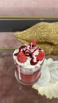 Image 2 of Customize Your Strawberry Sundae Candles