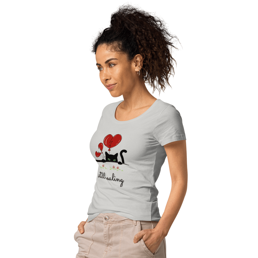 Image of Still healing - figurbetontes SOL's Bio-Baumwoll-Shirt für Queens mit Herzschmerz