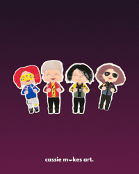 Image 1 of The Fabulous Killjoys Sticker Bundle