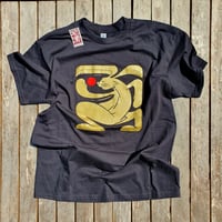 Image 1 of Hare Tee Shirt black & gold