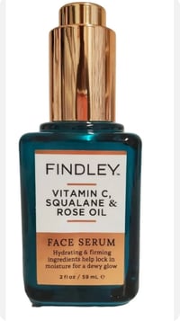 Findley Vitamin C, Squalane & Rose Oil Face Serum 2 fl oz/59 mL - NEW