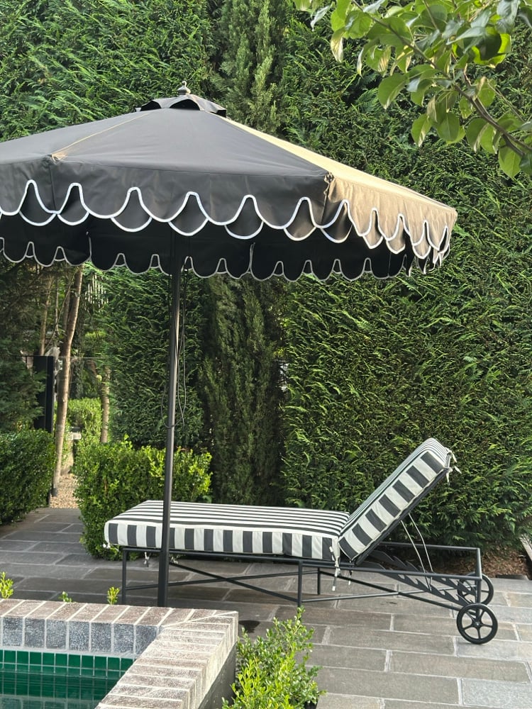 Image of Harolds Signature Outdoor Umbrella BLACK