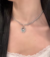 Image 11 of -;- SPIKY ROCK-AFIRE EXPLOSION NECKLACE -;-