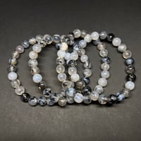 Image 1 of Dragon Vein Agate Bracelet