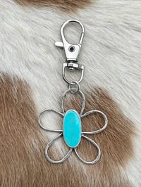 Sterling Flower Purse Pendant