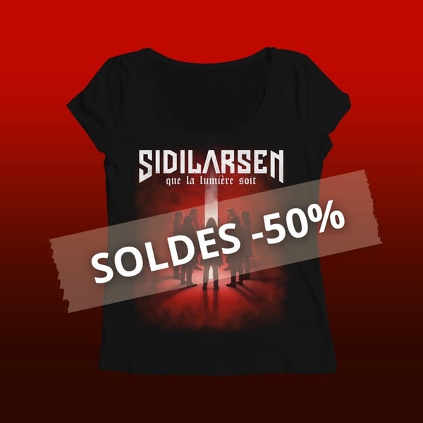 Image of SOLDES : T-shirt femme "Que la lumière soit" (-50%)