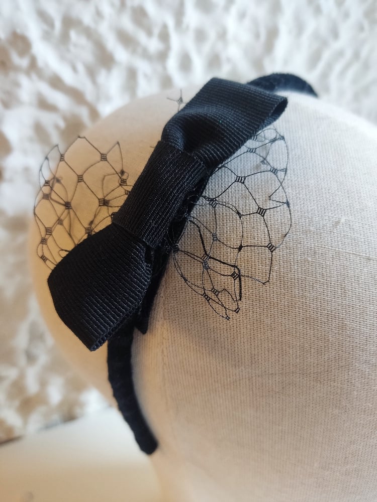 Image of Cerchietto fiocchetto veletta