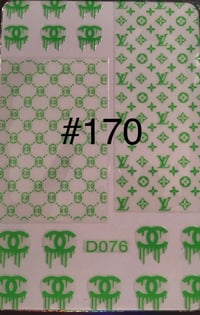 Image 5 of Designer Stickers #166-#170