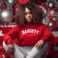 Image 1 of Naughty but Nice-ish; Sweatshirt