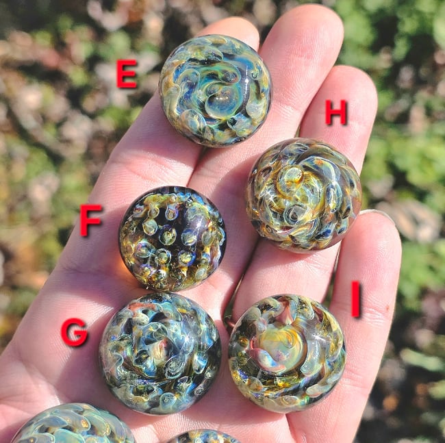 Handcrafted Borosilicate Cabochons