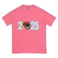 Image 3 of Lion Turquois Lettering Unisex Garment-dyed Heavyweight T-shirt