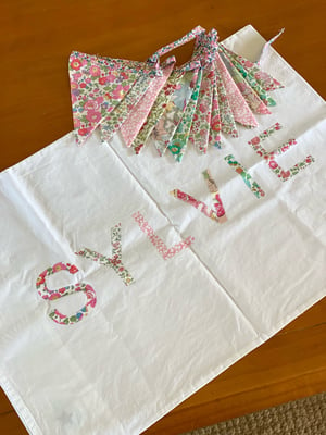 Image of Custom Liberty Appliqued Pillowcase