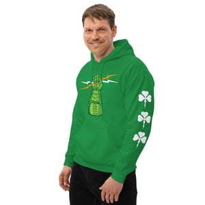 Image of Gauntlet Unisex Green Hoodie