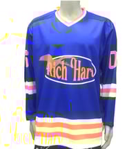 Image 1 of RH Hockey Jersey-Blue/Gold 