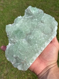 Image 15 of Frosty Green Fluorite Crystal Specimen #2224