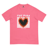 Image 2 of Limited Edition “Fireburn” Tee w/ Heart of Fire Logo