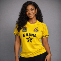 Image 2 of WOMENS VILLI’AGE GHANA JERSEY 