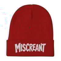 Image 4 of MISCREANT Logo Beanie