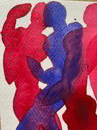 Image 2 of Watercolour ~ Blue Boys Series lll