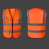Image 2 of Reflective Safety Vest - Unisex
