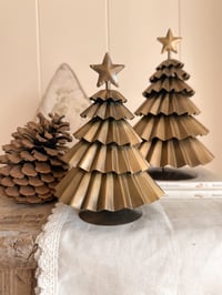Image 1 of Brass Christmas Trees ( Set or Singles )
