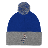 Image 1 of Pom-Pom Beanie - "NYC"